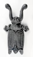Öntöttvas rovarfigura csizmalehúzó, h: 24 cm