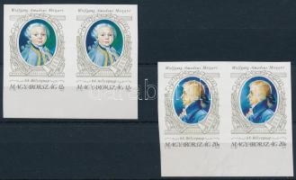 1991 Bélyegnap - Festmények XXIII. vágott sor ívszéli párokban (30.000)