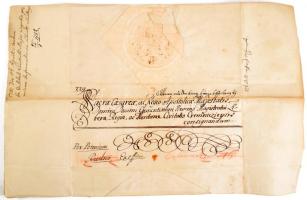 1777 Esterházy Ferenc gróf (1715-1785) főkancellár, Nádasdy Mihály gróf (1746-1826) kamarás, valóság...