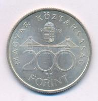 1993. 200Ft Ag "MNB" T:AU Adamo F13