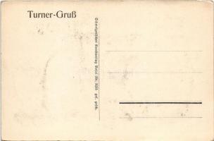 Gut Heil, der Edlen Turnerschaft! Dem Mannesmut! Der Manneskraft! / German sport festival advertisem...