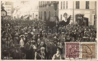 As procession with German Eagle photo
