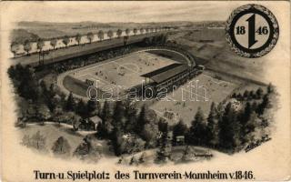1923 Turn und Spielplatz des Turnverein-Mannheim v. 1846. Albert Wolf Kunstanstalt / sports field, E...