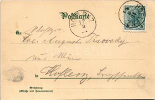 1901 Gut Heil! Zehn Gebote für deutsche Turner. Ed. Strache / German sport advertisement. Art Nouvea...