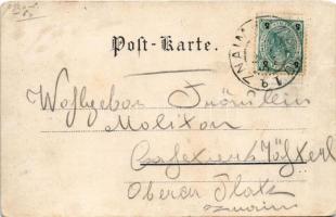 German sport advertisement. Conrad Jäger litho s: G. Richter (vágott / cut)