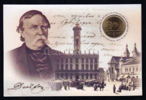 2005. "Deák Ferenc" 20Ft-os emléklap T:BU