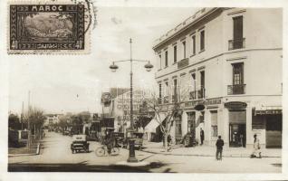 Meknes Republic avenue with General Motors store and Hotel Volubilis photo