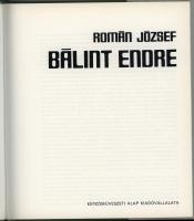 Román József: Bálint Endre. 1980, Képzőművészeti Alap Kiadóvállalata. Kiadói egészvászon kötés, papí...