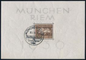 1936 Lóverseny blokk Mi Bl 4