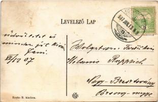 1907 Kiskunfélegyháza, Kunfélegyháza; Állami tanítóképezde. Royko B. tankönyvek reklámja és saját ki...