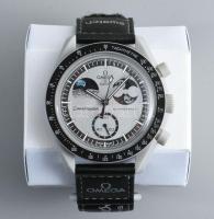 Omega X Swatch - Moonswatch - Mission to Earthphase férfi karóra. Működik, leírással, díszdobozban