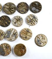 Kis doboznyi sokdarabos óraszerkezet tétel, értékes összeállítás