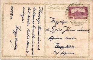 1925 Boldog húsvéti ünnepeket! Magyar művészlap. Rigler József Ede R.J.E. / Hungarian Easter greetin...