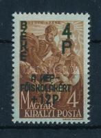 1945 Béke (I.) 4P/4f az "N" betű tükörnyomatával (6.000)
