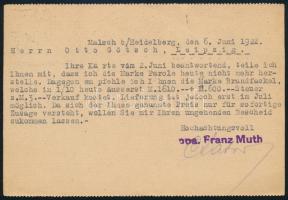 Deutsches Reich 1922