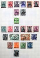 Szép gyűjtemény jobb darabokkal, hozzá gyarmatok, megszállások, Saar, Felső-Szilézia, stb. Érdemes m...