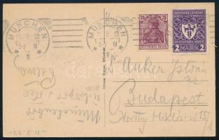 Deutsches Reich 1922