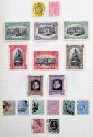 Olaszország, Fiume, Portugália, Spanyolország kis országgyűjtemények jobbakkal füzetben