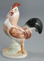 Aquincum kakas. Kézzel festett, jelzett, hibátlan 18 cm