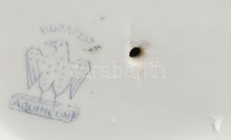 Aquincum kakas. Kézzel festett, jelzett, hibátlan 18 cm