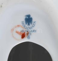 Hollóházi vadkacsapár Kézzel festett, jelzett, hibátlan m: 23 cm