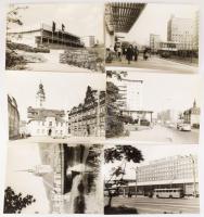 cca 1960-1980 Gera (Németország, NDK) a szocializmus idején, 12 db fotó, 17x23 cm