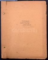Románia, Csehszlovákia, Szlovákia országgyűjtemények a kezdetektől a 40-es évekig füzetben. Szép any...