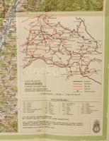 1942 Radnai-havasok (Erdély) térképe, 1942. május 1-i határokkal, 1 : 200.000, Bp., M. Kir. Honvéd T...