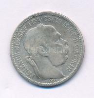 1895KB 1K Ag "Ferenc József" T:VF,F 
Adamo K5