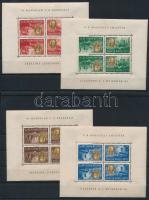 1947 Roosevelt fordított képállású négyes kisívsor (220.000) (kis ráncok, sarok törés)