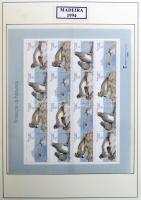 Madeira 1980-2000 gyakorlatilag teljes gyűjtemény falcmentes előnyomott Leuchtturm albumlapokon