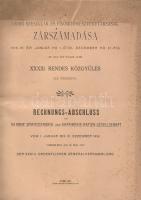 Győri szeszgyár és finomító Rt. zárszámadása 1916 évről; Győri hirlap nyomdája