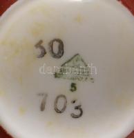 Chodziez vintage lengyel teás készlet, jelzett, teljes, hibátlan