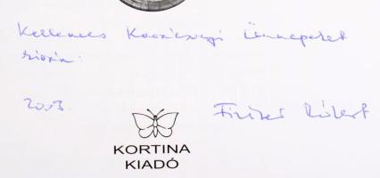 Fiziker Róbert: A legendás borostyánszoba. DEDIKÁLT! 2003, Kortina Kiadó. 137p. Kiadói kartonált köt...
