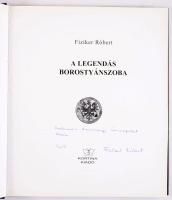 Fiziker Róbert: A legendás borostyánszoba. DEDIKÁLT! 2003, Kortina Kiadó. 137p. Kiadói kartonált köt...