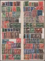 Jugoszlávia kb 270 db 1945 előtti bélyeg, kétoldalas nagy berakólapon