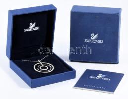 Swarovski medálos nyaklánc, certifikáttal, díszdobozban