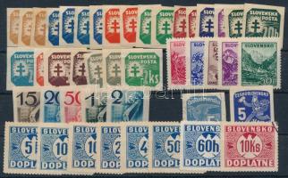 Szlovákia 1939-1949 5 db sor