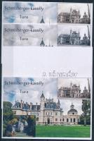 2021/11 Schossberger-kastély, Tura 4 darabos emlékív garnitúra (30.000)