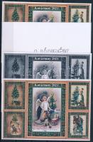 2021/13 Karácsony 4 darabos emlékív garnitúra (30.000)