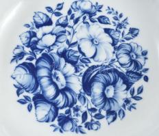 Weimar áttört mintás kínáló, jelzett, hibátlan, d: 25,5 cm