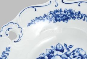 Weimar áttört mintás kínáló, jelzett, hibátlan, d: 25,5 cm