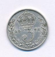 Nagy-Britannia 1926. 3p Ag "V. György" T:XF Great Britain 1926. 3 Pence Ag "George V" C:XF Krause KM#827