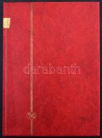 NSZK 1970-1990 négyeswtömb gyűjtemény A4-es KABE berakóban, benne sorok, összefüggések