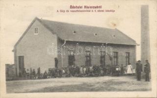 Kistarcsa a Gép és Vasútfelszerelési Rt. elemi iskolája