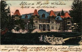 1906 Koritnyica, Korytnica; Hygiea villa, szálloda. Feitzinger Ede No. 799. / villa, hotel (EB)