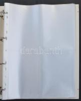 400 férőhelyes képeslap berakó lefűzött mappában