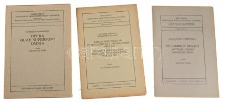 1931-1945 Bibliotheca Scriptorum Medii Recentique Aevorum folyóirat 32 db száma, jó állapotban