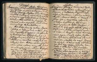 1833 Légy-velem címmel írt jegyzetek kb 50 oldalon jegyzetek, kimutatások, részben Szögligethez kapc...