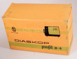 Diaskop Profil B 4 diavetítő eredeti dobozában